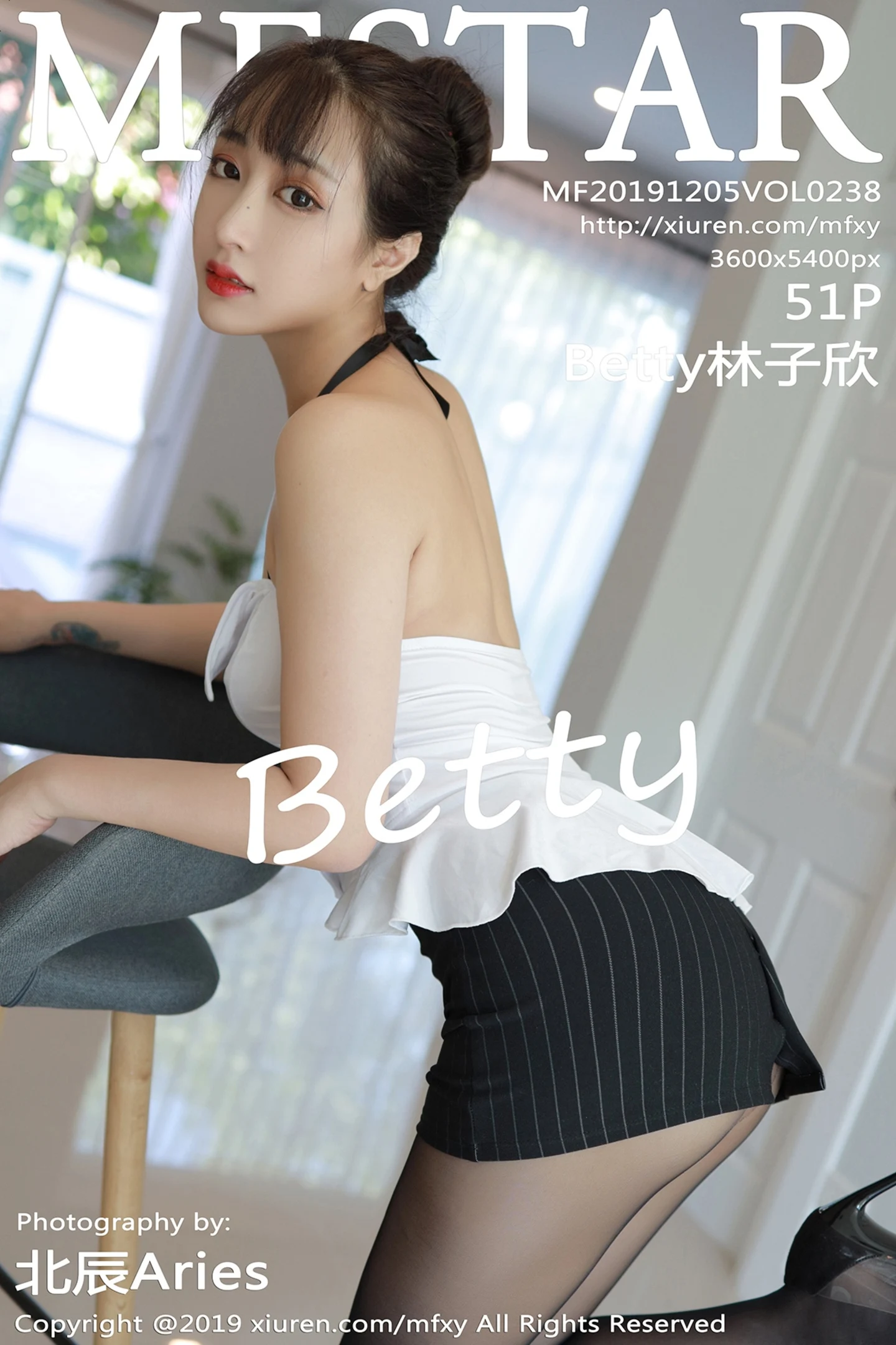 [MFStar模范学院]Vol.238_嫩模Betty林子欣泰国清迈旅拍私房黑丝美腿完美诱惑写真51P-秀人网 - XiuRen.Pro